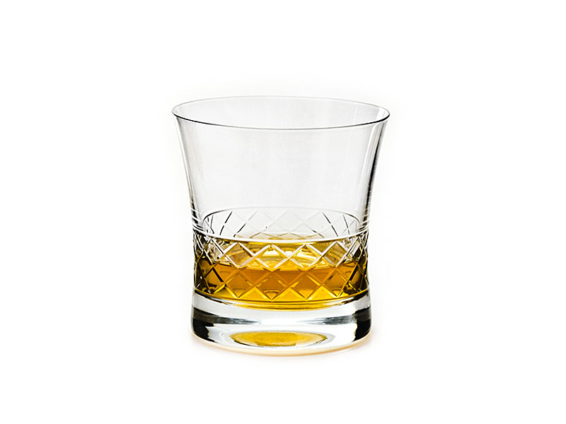 Decorated glasses for whiskey "GRACE" 280 ml