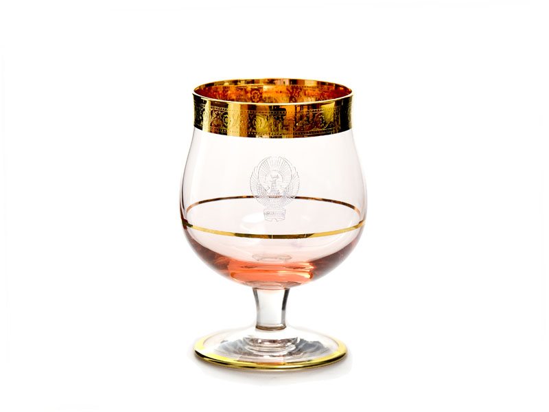 Jessie light cognac glass 250 ml 