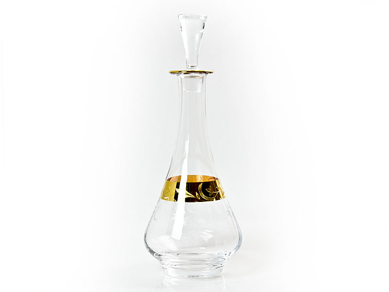 Carafe with gold decoration 1000 ml 