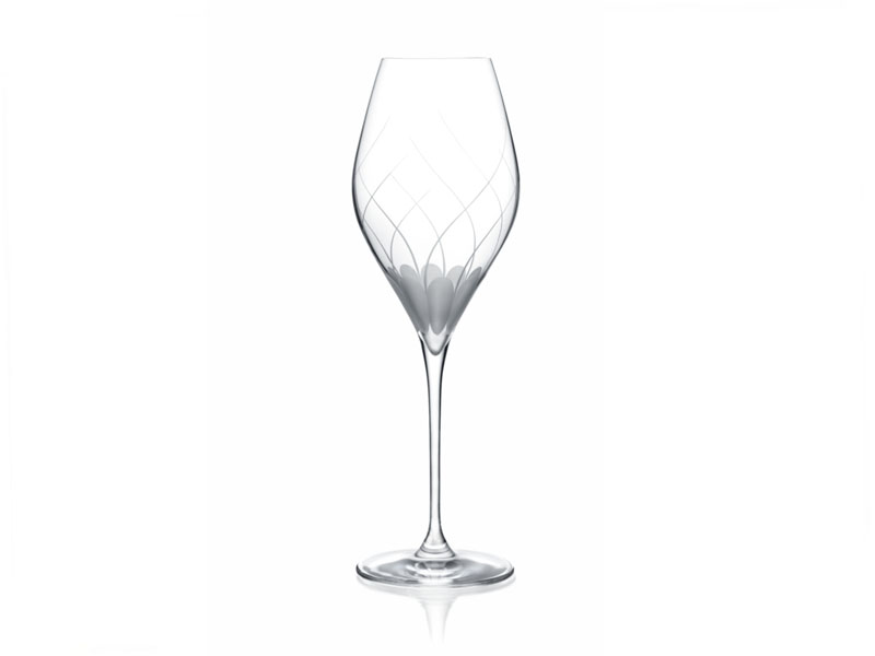 Ručně zdobené sklenice "Lotos" 430 ml 6 ks.