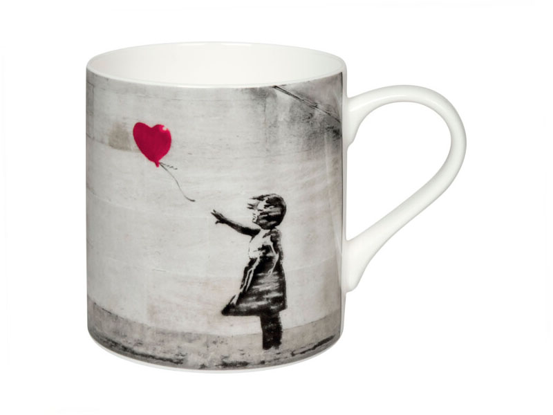 "GIRL WITH BALLOON“ BY BANKSY Becher 385 ml