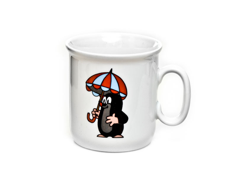 Mug - Little Mole under an umbrella 160 ml