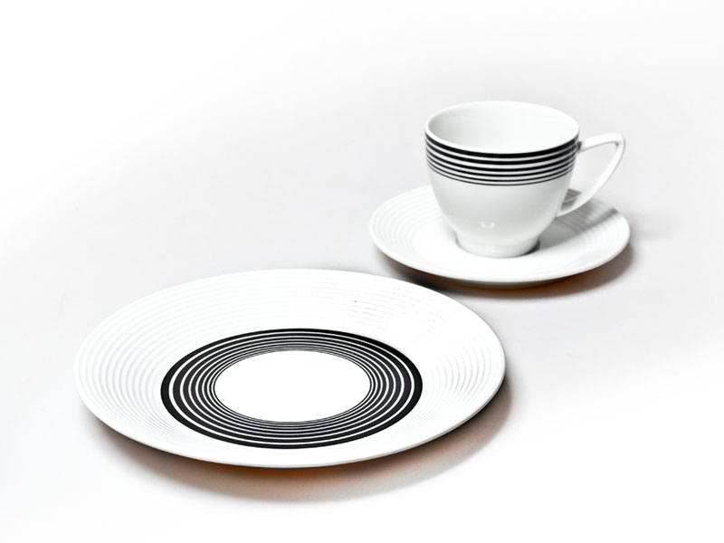 Cup, saucer, plate from the LEA Thun collection