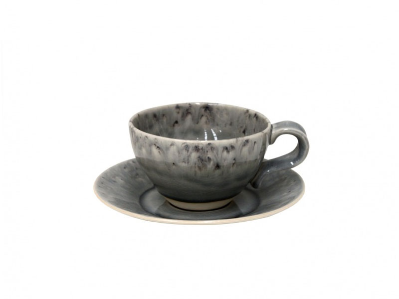 MADEIRA tea cup and saucer 250 ml gray