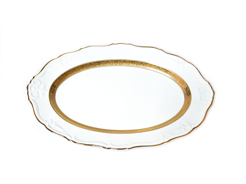 Oval platter "MARIE LOUISE" 360 mm 