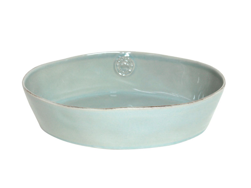Baking bowl oval "NOVA" 300 mm turquoise