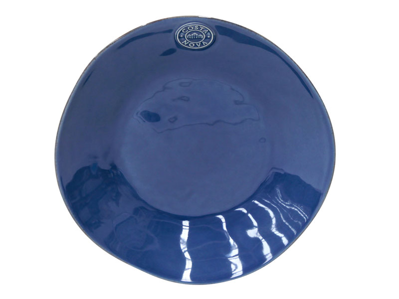 Sada mělkých talířů Nova 270 mm, 6 ks, modrý
