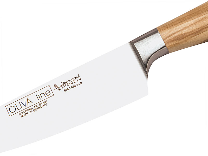 Chef knife OLIVA LINE 15 cm Burgvogel
