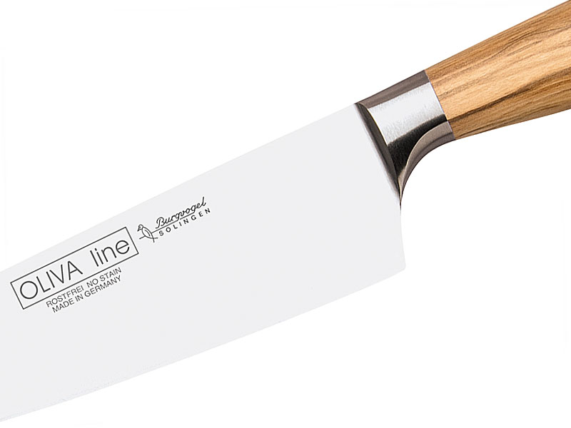 Chef Knife OLIVA LINE Burgvogel Solingen 20 cm