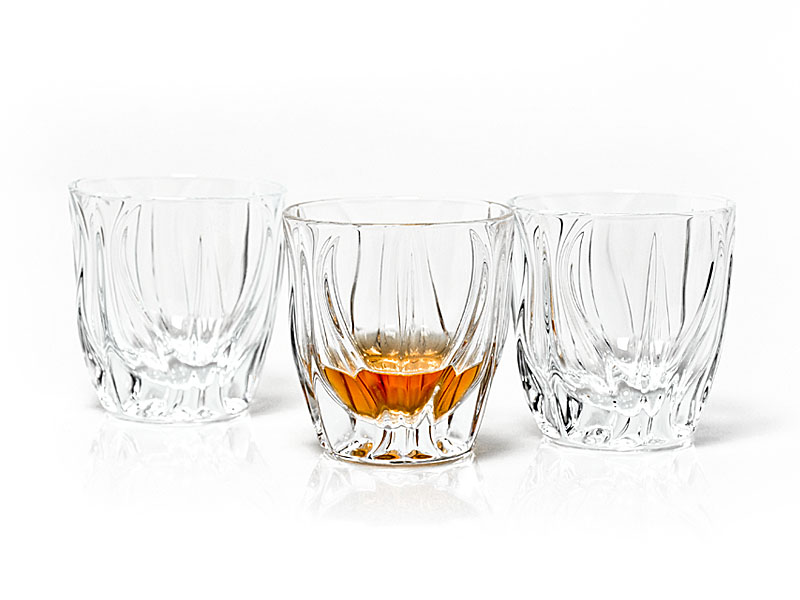 Kryształowe szklanki do whisky OCEAN Bohemia