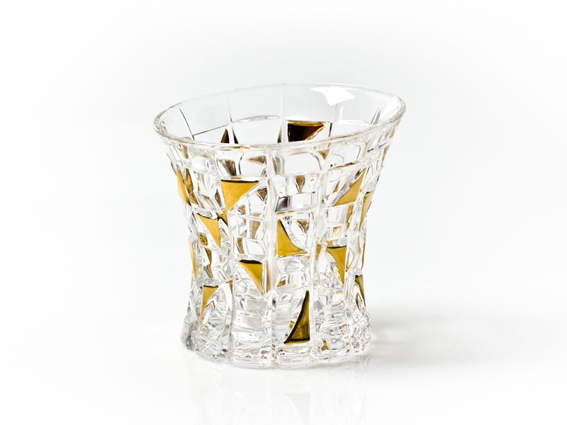 Szklanka z kolekcji PATRIOT GOLD 200 ml Crystal Bohemia