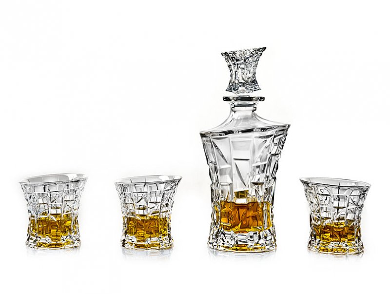 PATRIOT crystal whiskey set