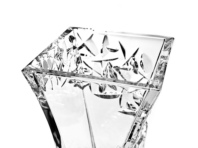 Zdobiony wazon SAMURAI Crystal Bohemia