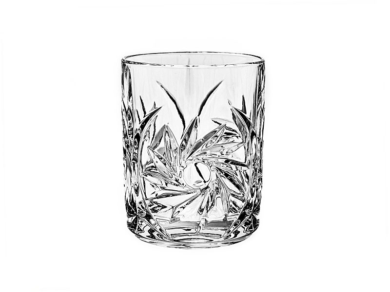 Kryształowe szklanki do whisky "Pinwheel" 360 ml