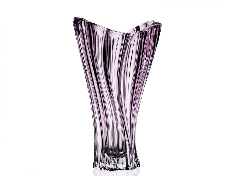 "PLANTICA AMETHYST" crystal vase 320 mm