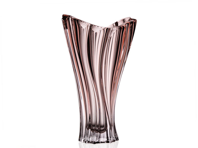"PLANTICA PINK" crystal vase 320 mm
