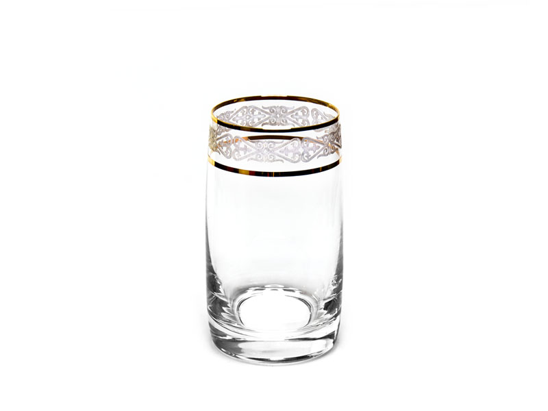Zdobiona szklanka do napojów, drinków IDEAL 250 ml Bohemia