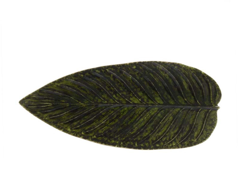 Strelizi leaf plate 400 mm RIVIERA Forets