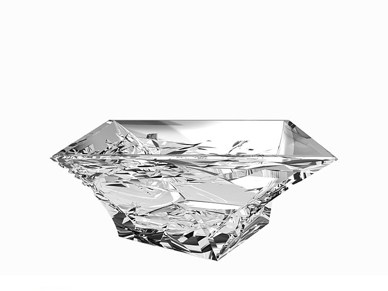 "SAMURAI" crystal bowl 290 mm 