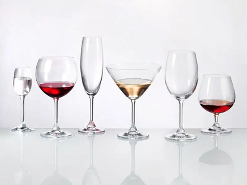 Wine glasses from the SYLVIA collection