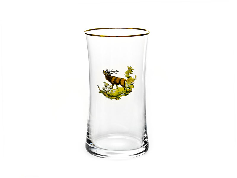 Beer glass (mug) hunting theme deer 500ml 1pcs
