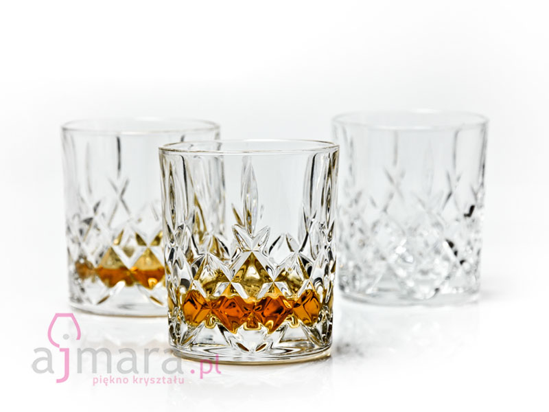 Kryształowe szklanki do whisky BRIXTON Crystal Bohemia