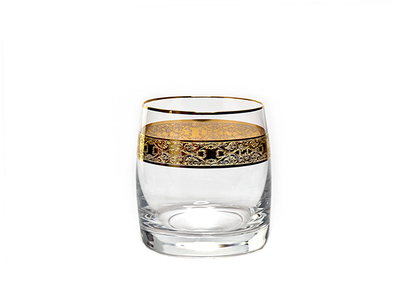Zdobione szklanki do whisky "Ideal" 290 ml