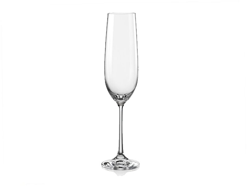 Champagne glasses "VIOLA" 190 ml