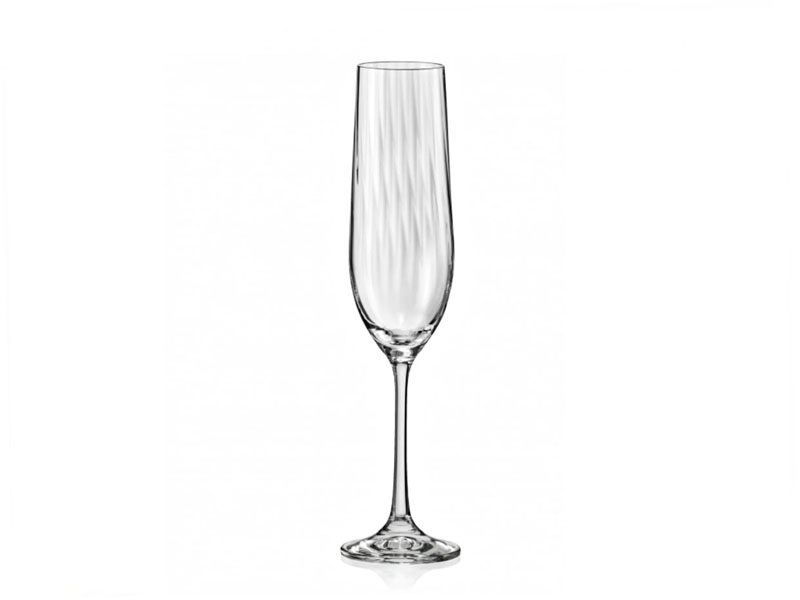 Champagne glasses "WATERFALL" 190ml