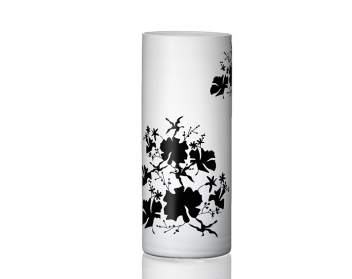 Váza "FLORAL" 260 mm (bílá)