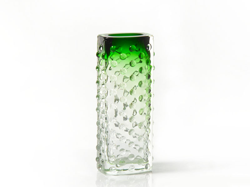 Vase - Handgemacht 185 mm (grün)