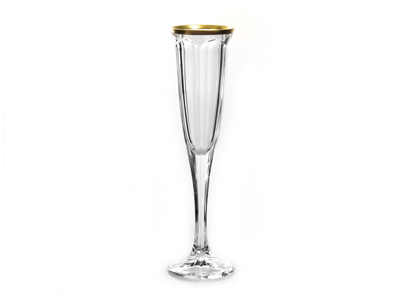 Kieliszki do szampana "Windsor GOLD" 185 ml