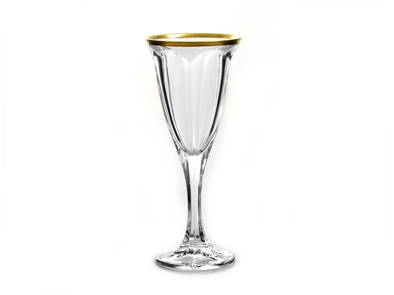 "Windsor GOLD" wine glasses 245 ml